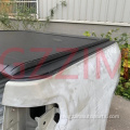 Hilux Revo 2016+ kifuniko cha kifuniko cha kitanda cha tonneau